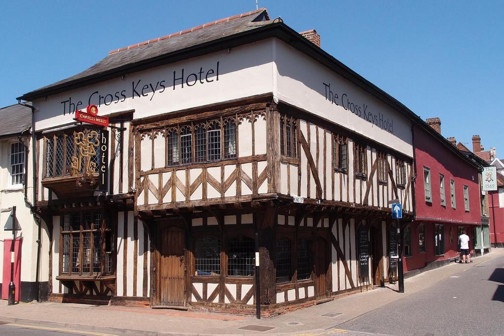 ホテル The Cross Keys サフロン・ワルデン エクステリア 写真